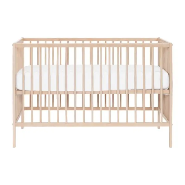 Puck Ledikant Raw Beuken Natural 60x120 cm> Ladekasten|Ledikanten