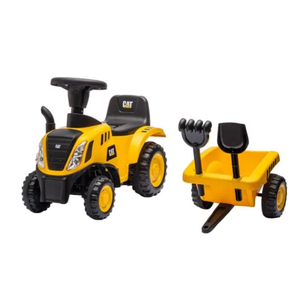Puck loopauto tractor + aanhanger CAT> Loopauto's