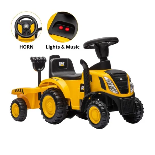 Puck loopauto tractor + aanhanger CAT> Loopauto's