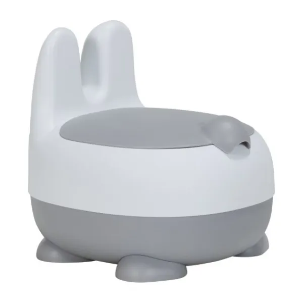 Puck Plaspotje Konijn Wit/Grijs> Potjes En Toilettrainers