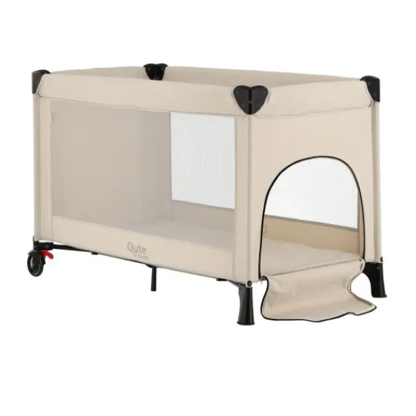 Qute Q-break Campingbed easyfold green> Inklapbare Reis Boxen|Inklapbare Reis Boxen