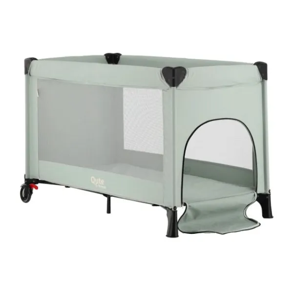 Qute Q-break Campingbed easyfold green> Inklapbare Reis Boxen|Inklapbare Reis Boxen