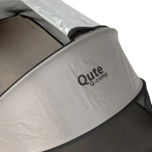 Qute Q-Camp Babytent - Travelcot Black / Desert> Inklapbare Reis Boxen|Inklapbare Reis Boxen