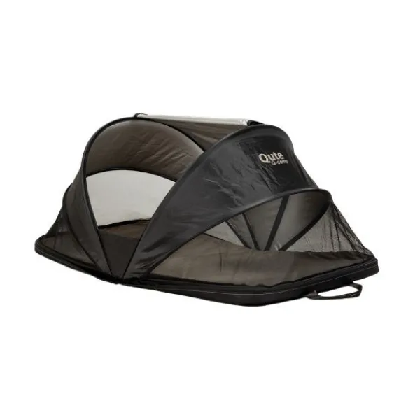 Qute Q-Camp Babytent - Travelcot Black / Desert> Inklapbare Reis Boxen|Inklapbare Reis Boxen