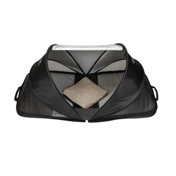 Qute Q-Camp Babytent - Travelcot Black / Desert> Inklapbare Reis Boxen|Inklapbare Reis Boxen