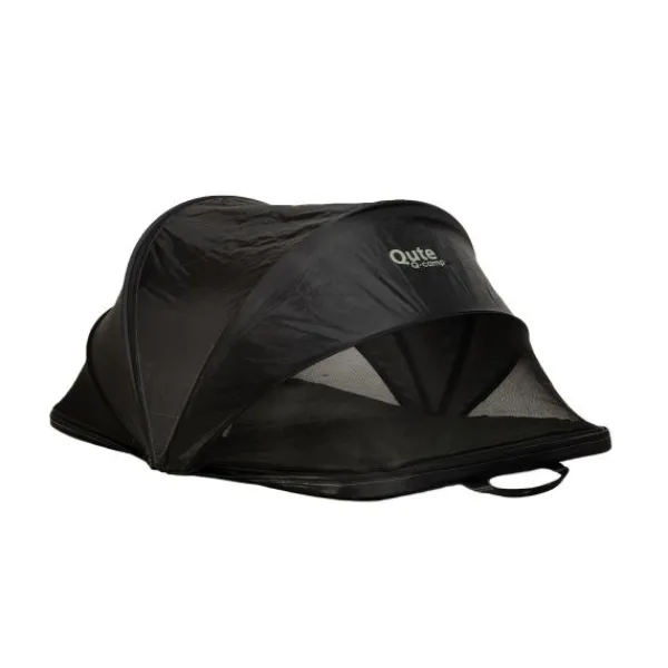 Qute Q-Camp Babytent - Travelcot Black / Desert> Inklapbare Reis Boxen|Inklapbare Reis Boxen