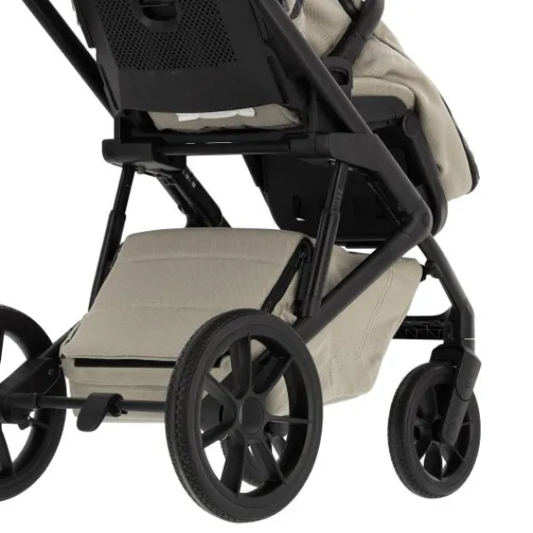 Qute Q-Rider Plus Kinderwagen - Denim Blue | Kidsriver Curve Autostoel - Black> Uitbreidbare Kinderwagens|Wandelwagens