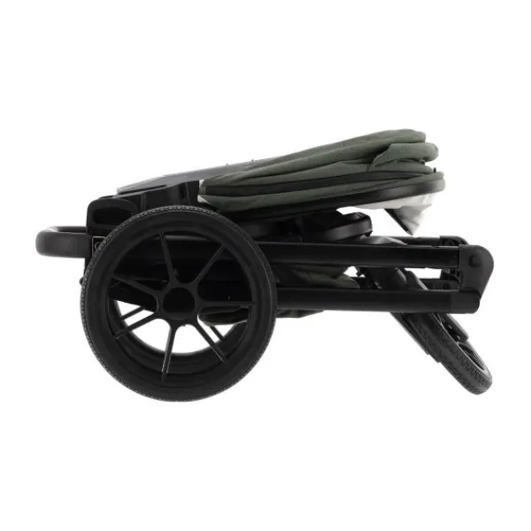 Qute Q-Rider Plus Kinderwagen - Denim Blue | Kidsriver Curve Autostoel - Black> Uitbreidbare Kinderwagens|Wandelwagens