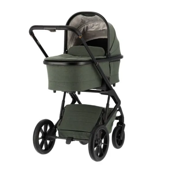 Qute Q-Rider Plus Kinderwagen - Denim Blue | Kidsriver Curve Autostoel - Black> Uitbreidbare Kinderwagens|Wandelwagens