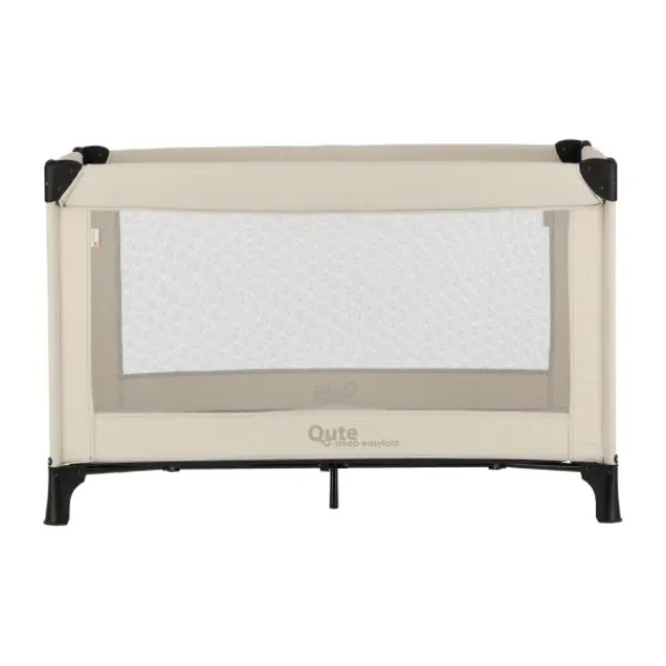 Qute Q-Sleep Campingbed Easyfold - Ivory> Inklapbare Reis Boxen|Inklapbare Reis Boxen
