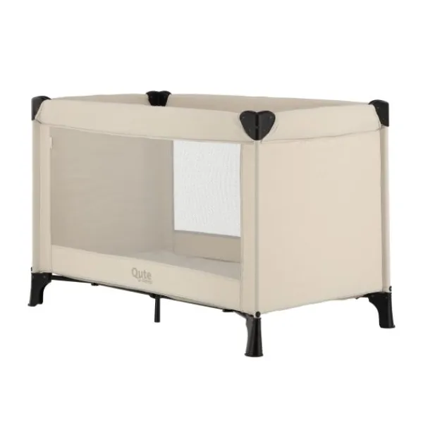 Qute Q-Sleep Campingbed Easyfold - Ivory> Inklapbare Reis Boxen|Inklapbare Reis Boxen