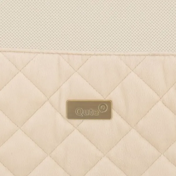 Qute Q-wiggle electric Co-Sleeper cream - white wash> Co-Sleepers