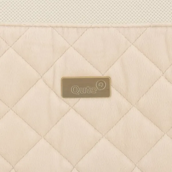 Qute Q-wiggle electric Co-Sleeper cream - white wash> Co-Sleepers