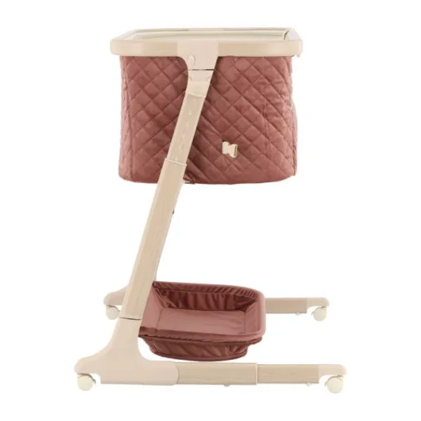 Qute Q-wiggle electric Co-Sleeper cream - white wash> Co-Sleepers