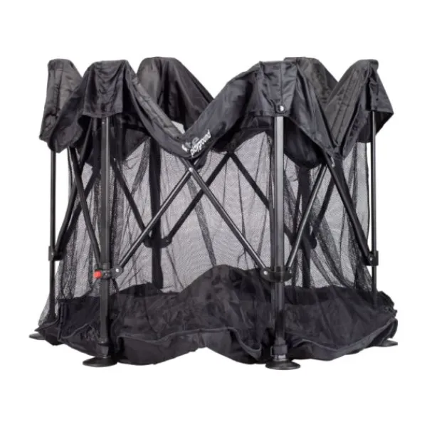 Qute Reisbox Q-Playground Zwart> Boxen Zonder Lade