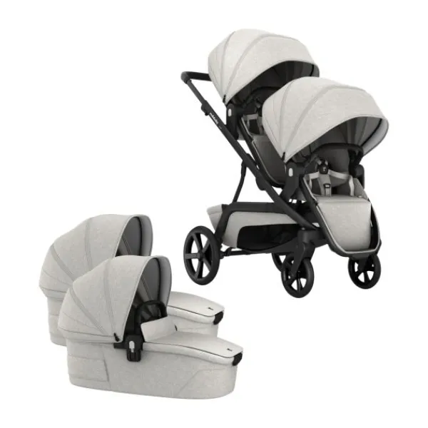 Redsbaby Nuvo Twin Kinderwagen> Tweeling Kinderwagens|Duo Kinderwagens