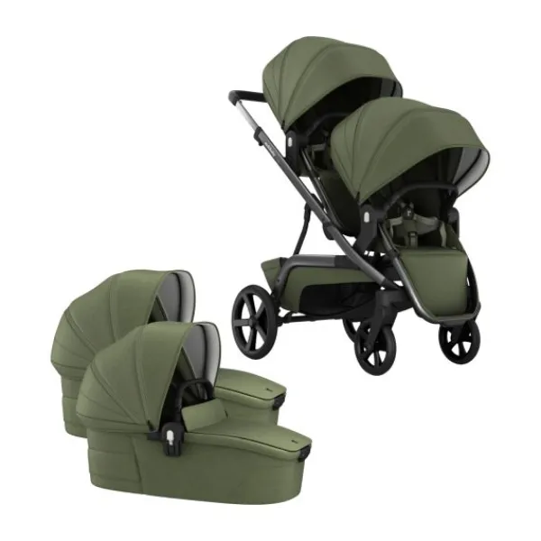 Redsbaby Nuvo Twin Kinderwagen> Tweeling Kinderwagens|Duo Kinderwagens