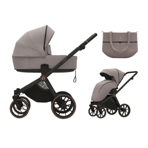 RIKO Cava - 2-in-1 Kinderwagen - Dust> Wandelwagens|Complete Kinderwagens