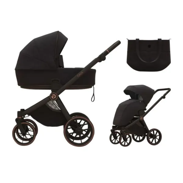 RIKO Cava - 2-in-1 Kinderwagen - Dust> Wandelwagens|Complete Kinderwagens