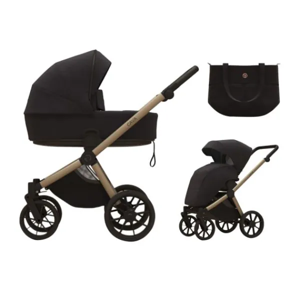 RIKO Cava - 2-in-1 Kinderwagen - Dust> Wandelwagens|Complete Kinderwagens