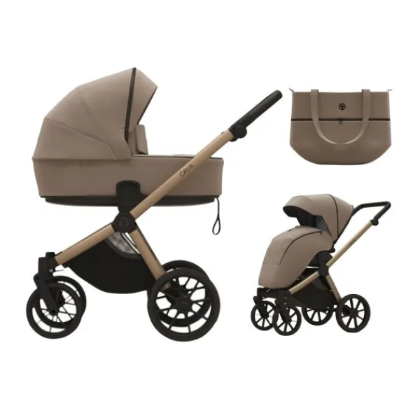 RIKO Cava - 2-in-1 Kinderwagen - Dust> Wandelwagens|Complete Kinderwagens