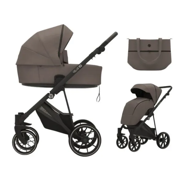 RIKO Velar Up - Kinderwagen - Lava> Wandelwagens|Complete Kinderwagens