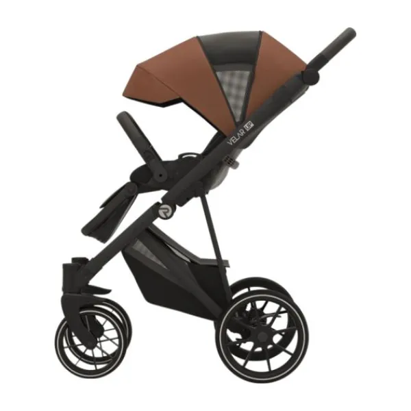 RIKO Velar Up - Kinderwagen - Lava> Wandelwagens|Complete Kinderwagens