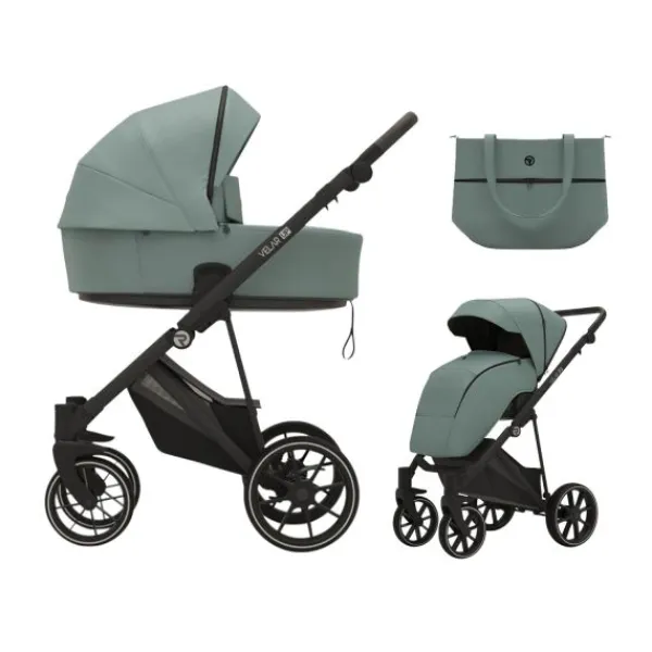 RIKO Velar Up - Kinderwagen - Lava> Wandelwagens|Complete Kinderwagens