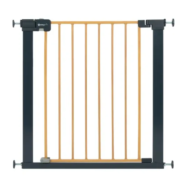 Safety 1st Deurhek Easy Close Metal Wood Effect> Traphekken Configuratiesysteem|Traphekken Met Rolsysteem