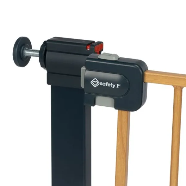 Safety 1st Deurhek Easy Close Metal Wood Effect> Traphekken Configuratiesysteem|Traphekken Met Rolsysteem