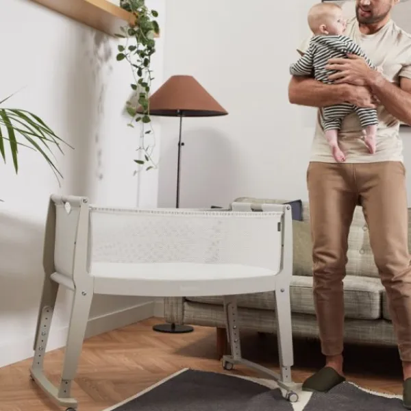 Snuz Bedside Crib SnuzPod Studio London Navy> Co-Sleepers