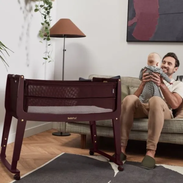 Snuz Bedside Crib SnuzPod Studio London Navy> Co-Sleepers