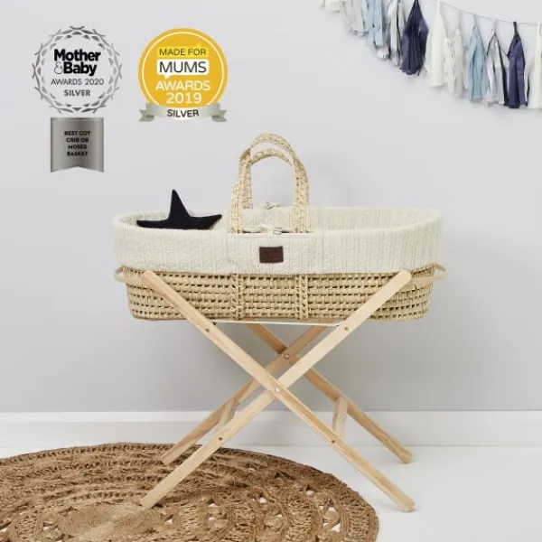 Snuz Natural Knitted Moses Honey> Draagwiegen