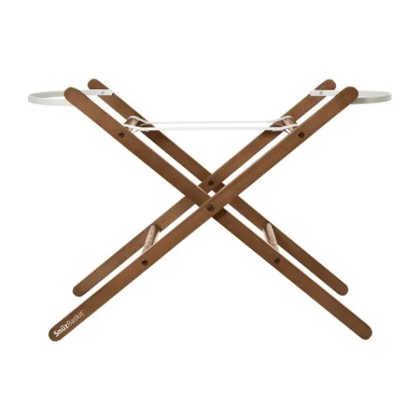 Snuz SnüzBaskit Moses Basket + Stand Set - Light Grey/Natural> Draagwiegen