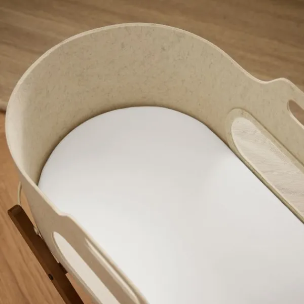 Snüz Hoeslaken Moseswieg - 2 Pack - White> Hoeslakens