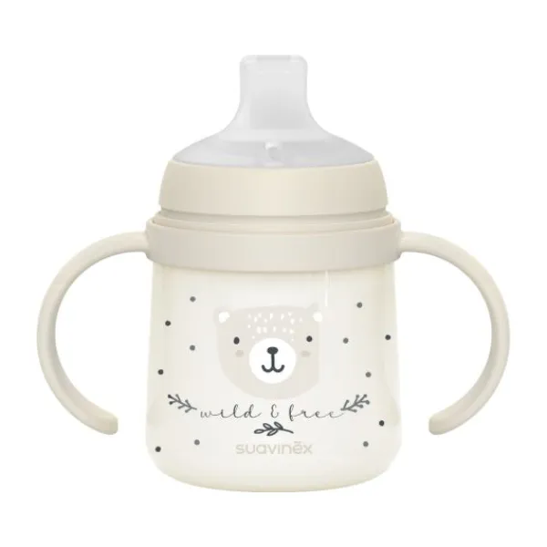 Suavinex Wild & Free Beker Met Handvaten - 150ml - 6Mnd+ - Blauw> Bekers