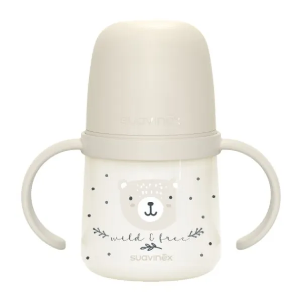 Suavinex Wild & Free Beker Met Handvaten - 150ml - 6Mnd+ - Blauw> Bekers