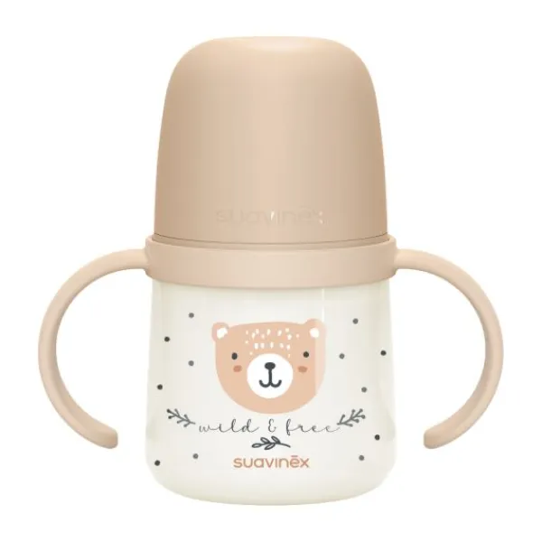 Suavinex Wild & Free Beker Met Handvaten - 150ml - 6Mnd+ - Blauw> Bekers