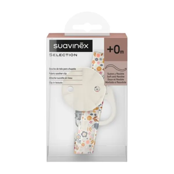 Suavinex Wonderland Fopspeenkoord - Blauw> Fopspeenhouders