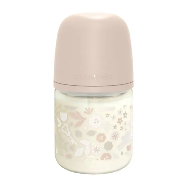 Suavinex Wonderland SX Pro Fles Glas - Slow Flow - 120ml - Roze> Flessen