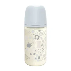 Suavinex Wonderland SX Pro Fles Glas - Slow Flow - 120ml - Roze><noscript><img width=