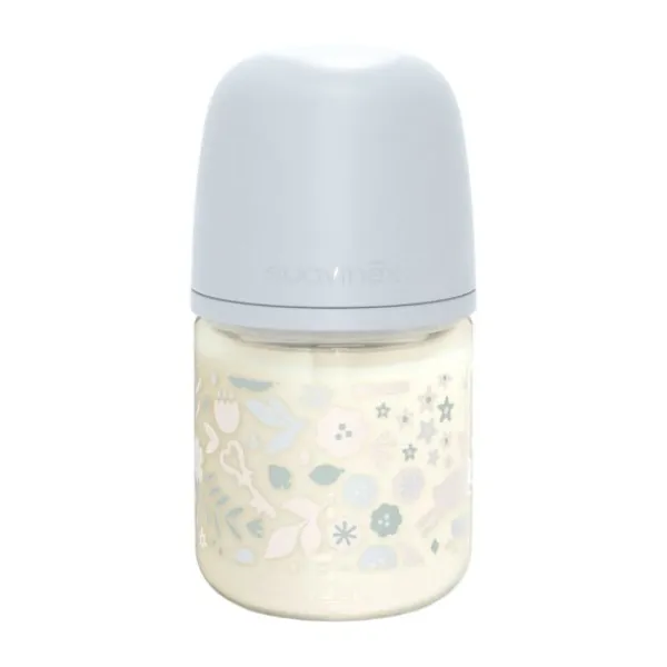 Suavinex Wonderland SX Pro Fles Glas - Slow Flow - 120ml - Roze> Flessen