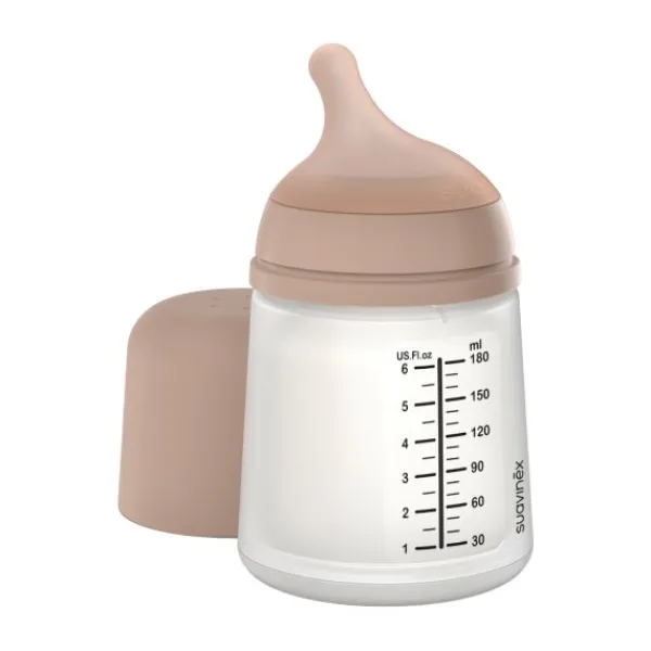 Suavinex Zero Zero Anti-Koliek Fles - Slow Flow - 180ml - Fair> Flessen