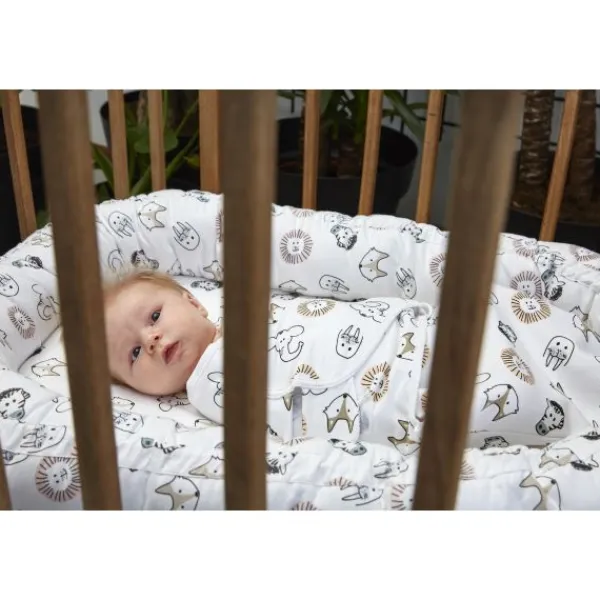 SwaddleMeyco 2-Pack Animal/Uni Wit0-3 Maanden> Inbakeren|4-Seizoenen Slaapzakken