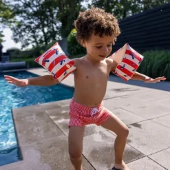 Swim Essentials Exclusive Zwembandjes Rose Gold Leopard (2-6 jaar)><noscript><img width=