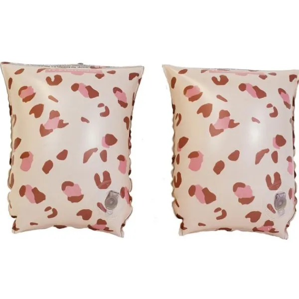 Swim Essentials Exclusive Zwembandjes Rose Gold Leopard (2-6 jaar)> Strandspeelgoed