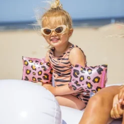 Swim Essentials Exclusive Zwembandjes Rose Gold Leopard (2-6 jaar)><noscript><img width=