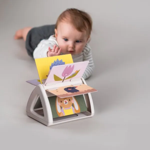Taf Toys Babyboekje Tummy-Time Spinning Urban Garden> Boeken