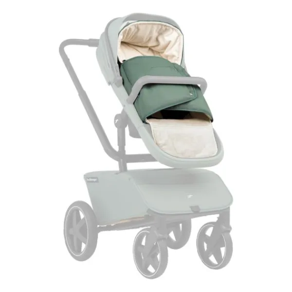 The Jiffle Wagon - Voetenzak - Clay> Accessoires Kinderwagens|Accessoires Tweeling/Duo