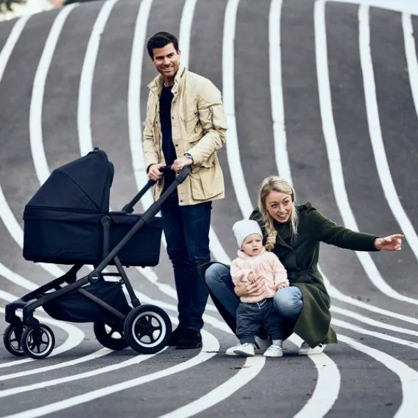 Thule Sleek Reiswieg Grey Melange> Accessoires Kinderwagens|Accessoires Tweeling/Duo